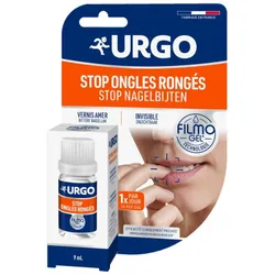 Urgo Filmogel Stop Ongles Rongés Vernis Amer et Invisible 9 ml