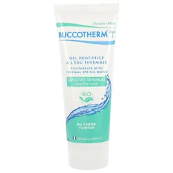 Buccotherm Gel Dentifrice à l'Eau Thermale Gencives Sensibles Au Fluor Bio 75 ml