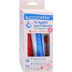Buccotherm Kit hygiène bucco-dentaire enfant 2-6 ans Fraise