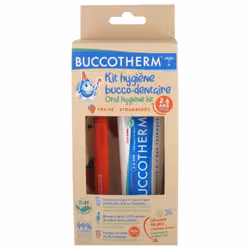 Buccotherm Kit Hygiène Bucco-Dentaire Fraise 2-6 Ans