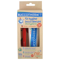 Buccotherm Kit Hygiène Bucco-Dentaire Fraise 2-6 Ans
