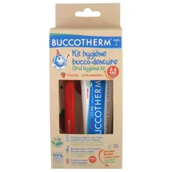 Buccotherm Kit Hygiène Bucco-Dentaire Fraise 2-6 Ans