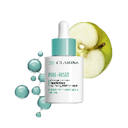 Clarins PURE-RESET sérum peau neuve imperfections - Peaux jeunes - Rééquilibrant et anti-imperfections 30ml
