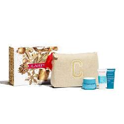 Clarins Coffret Hydra-Essentiel Jour, Nuit et Fresh Scrub