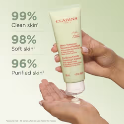 Clarins Purifying Gentle Foaming Face Cleanser Mousse nettoyante Femmes 125 ml - Vue supplémentaire 2