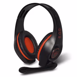 Suza Casque Pro-H5 Avec fil Arceau Jouer Noir, Rouge - Vue supplémentaire 3