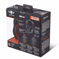 Suza Casque Pro-H5 Avec fil Arceau Jouer Noir, Rouge - Vue supplémentaire 6