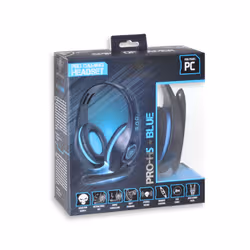 Spirit of Gamer PRO-H5 Casque Avec fil Arceau Jouer Noir, Bleu - Vue supplémentaire 5