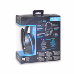 Spirit of Gamer PRO-H5 Casque Avec fil Arceau Jouer Noir, Bleu - Vue supplémentaire 6
