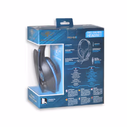 Spirit of Gamer PRO-SH5 Casque Avec fil Arceau Jouer Noir, Bleu - Vue supplémentaire 6