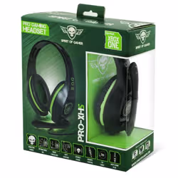Spirit of Gamer PRO-XH5 Casque Avec fil Arceau Jouer Noir, Vert - Vue supplémentaire 4
