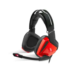 Spirit of Gamer XPERT-H100 Casque Avec fil Arceau Jouer USB Type-A Noir, Rouge