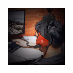 Spirit of Gamer XPERT-H100 Casque Avec fil Arceau Jouer USB Type-A Noir, Rouge - Vue supplémentaire 4