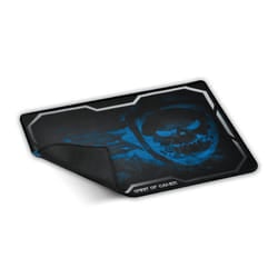 Spirit of Gamer Smokey Skull Tapis de souris de jeu Noir, Bleu