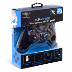 Spirit of Gamer SOG-WXGP accessoire de jeux vidéo Noir, Bleu USB Manette de jeu Analogique/Numérique PC, Playstation 3 - Vue supplémentaire 7