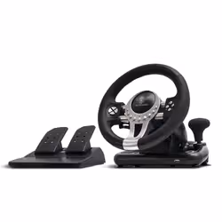 Spirit of Gamer Race Wheel Pro 2 Noir, Argent USB Volant + pédales Numérique PC, PlayStation 4, Playstation 3, Xbox One - Vue supplémentaire 2