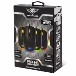 Spirit of Gamer Pro-M6 souris Ambidextre USB Type-A Optique 4000 DPI - Vue supplémentaire 8