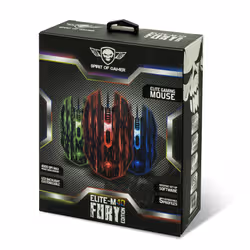 Spirit of Gamer Elite-M40 Fury souris Droitier USB Type-A Optique 4000 DPI - Vue supplémentaire 35