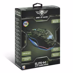 Spirit of Gamer Elite-M50 souris Ambidextre USB Type-A Optique 4000 DPI - Vue supplémentaire 4