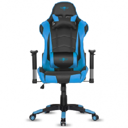Spirit of Gamer Demon Blue Siège de jeu sur PC Siège rembourré Noir, Bleu