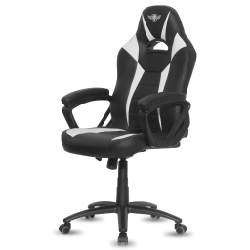 Spirit of Gamer Fighter Siège de jeu sur PC Siège rembourré Noir, Blanc