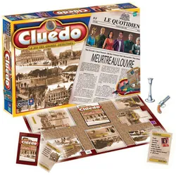 Winning Moves Cluedo Meurtre Au Louvre