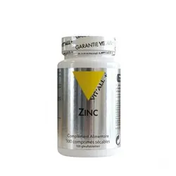 Vitall+ Zinc 100 comprimés sécables