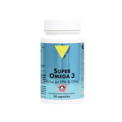 Super Omega 3 Riche En Epa & Dha 30 capsules Vit'All+