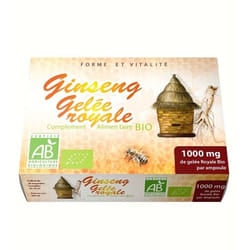 GPH Ginseng Gelee Royale bio 20 ampoules 1000mg
