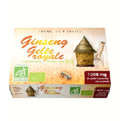 GPH Ginseng Gelee Royale bio 20 ampoules 1000mg