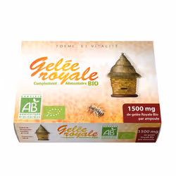 Gph Diffusion Gelée Royale Bio – 20 Ampoules 1500 mg
