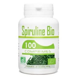 Gph Diffusion Spiruline Bio – 100 Comprimés