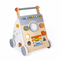 JANOD Sweet Cocoon Wooden Multi-Activity Trolley