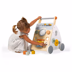 JANOD Sweet Cocoon Wooden Multi-Activity Trolley - Vue supplémentaire 3