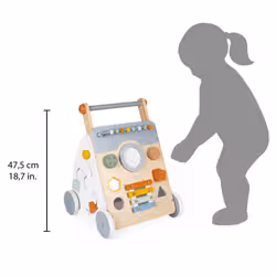 JANOD Sweet Cocoon Wooden Multi-Activity Trolley - Vue supplémentaire 5