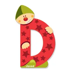 JANOD Lettre Clown D