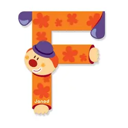 JANOD Lettre Clown F