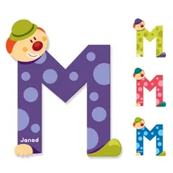 JANOD Lettre Clown M