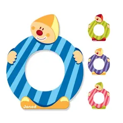 JANOD Lettre Clown O