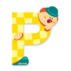 JANOD Lettre Clown P
