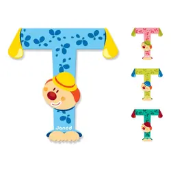 JANOD Lettre Clown T