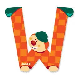 JANOD Lettre Clown W