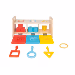 JANOD Essentiel - Shape Sorter Box with Keys - Vue supplémentaire 2