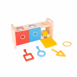 JANOD Essentiel - Shape Sorter Box with Keys - Vue supplémentaire 3