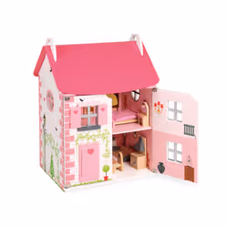 Juratoys Maison De Poupées Mademoiselle (Bois)