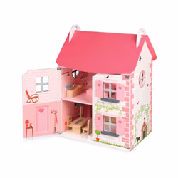 Juratoys Maison De Poupées Mademoiselle (Bois) - Vue supplémentaire 3