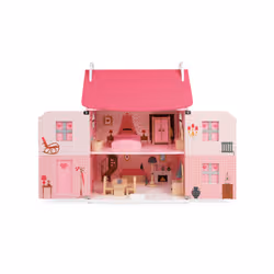 Juratoys Maison De Poupées Mademoiselle (Bois) - Vue supplémentaire 4