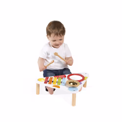 Juratoys Table Musicale Confetti (Bois) - Vue supplémentaire 6