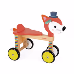 Juratoys Porteur Renard Baby Forest (Bois) - Vue supplémentaire 2