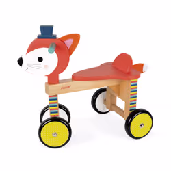 Juratoys Porteur Renard Baby Forest (Bois) - Vue supplémentaire 3